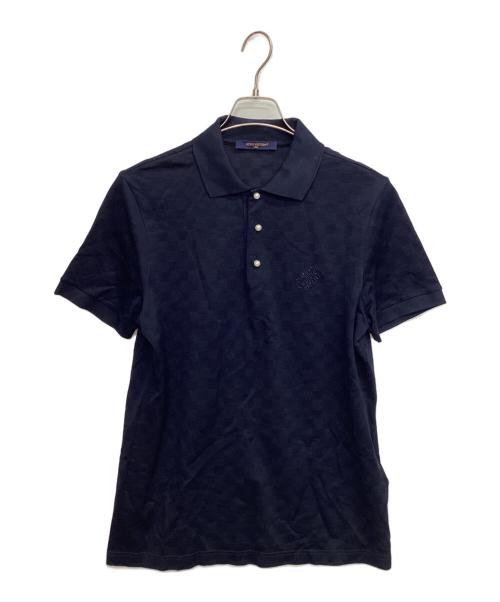 LOUIS VUITTON（ルイ ヴィトン）LOUIS VUITTON (ルイ ヴィトン) ポロシャツ ネイビー サイズ:Mの古着・服飾アイテム