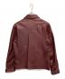 BURBERRY BLACK LABEL (バーバリーブラックレーベル) レザージャケット ボルドー サイズ:Ｍ：16000円