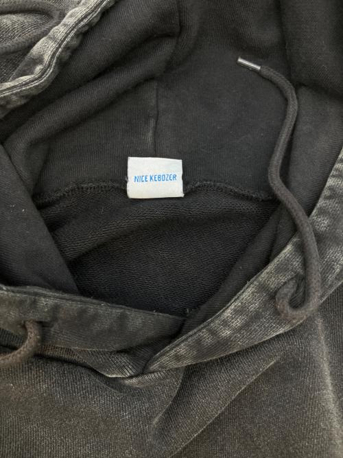 KEBOZ（ケボズ）KEBOZ (ケボズ) プルオーバーパーカー グレー サイズ:SIZE Mの古着・服飾アイテム