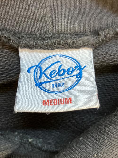 KEBOZ（ケボズ）KEBOZ (ケボズ) プルオーバーパーカー グレー サイズ:SIZE Mの古着・服飾アイテム