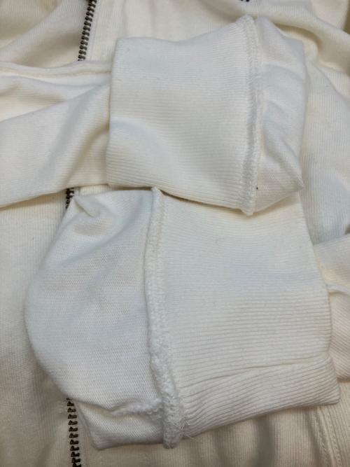 POLO RALPH LAUREN（ポロ・ラルフローレン）POLO RALPH LAUREN (ポロ・ラルフローレン) ジップパーカー ホワイト サイズ:SIZE Lの古着・服飾アイテム
