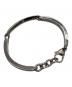DIESEL (ディーゼル) ブレスレット シルバー：6000円