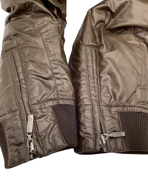 BURBERRY BLACK LABEL（バーバリーブラックレーベル）BURBERRY BLACK LABEL (バーバリーブラックレーベル) ダウンジャケット ブラウン サイズ:Ｍの古着・服飾アイテム