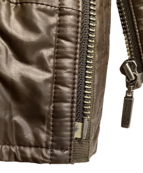 BURBERRY BLACK LABEL（バーバリーブラックレーベル）BURBERRY BLACK LABEL (バーバリーブラックレーベル) ダウンジャケット ブラウン サイズ:Ｍの古着・服飾アイテム