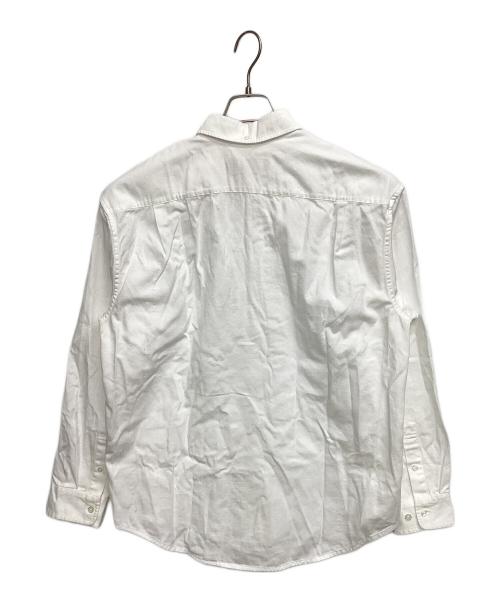 SUPREME（シュプリーム）Supreme (シュプリーム) 長袖シャツ ホワイト サイズ:Sの古着・服飾アイテム