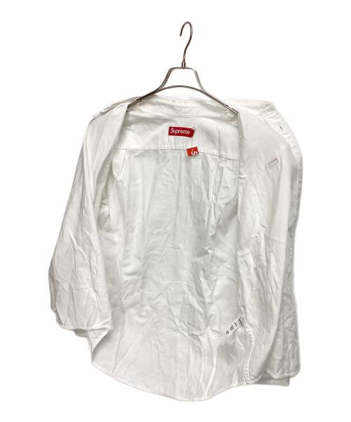 SUPREME（シュプリーム）Supreme (シュプリーム) 長袖シャツ ホワイト サイズ:Sの古着・服飾アイテム