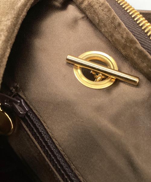 CHANEL（シャネル）CHANEL (シャネル) チェーントートバッグ ブラウンの古着・服飾アイテム