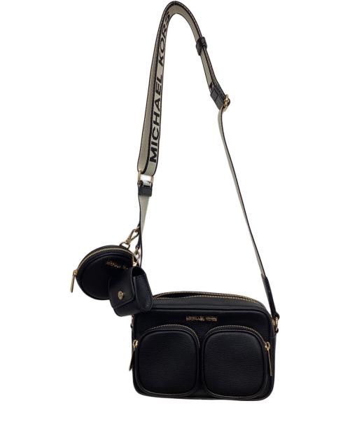 MICHAEL KORS（マイケルコース）MICHAEL KORS (マイケルコース) ショルダーバッグ JET SET TRAVEL ブラックの古着・服飾アイテム