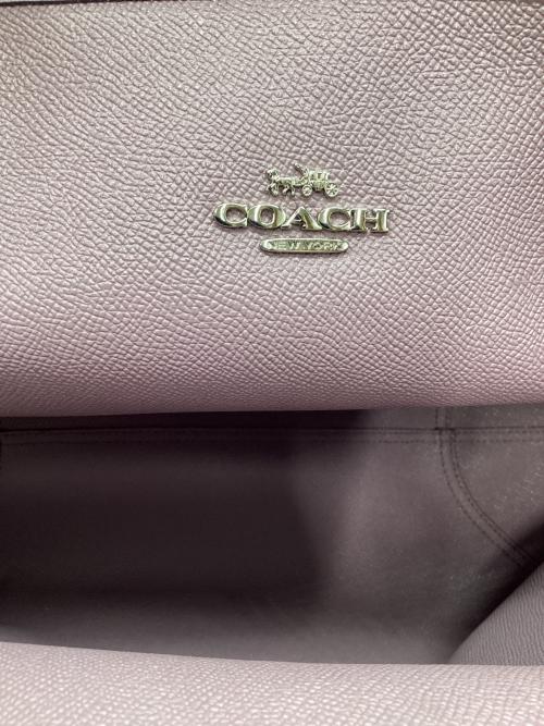 COACH（コーチ）COACH (コーチ) トートバッグ ブラウン×パープルの古着・服飾アイテム