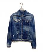 DSQUARED2ディースクエアード）の古着「デニムジャケット」｜インディゴ