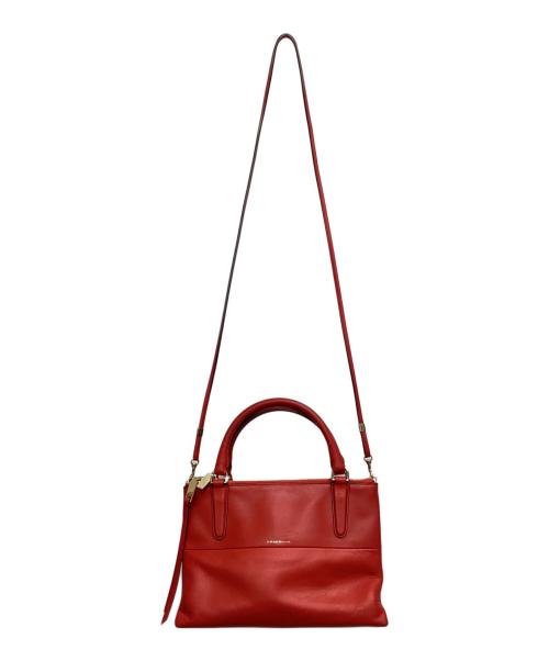 COACH（コーチ）COACH (コーチ) 2WAYバッグ レッドの古着・服飾アイテム