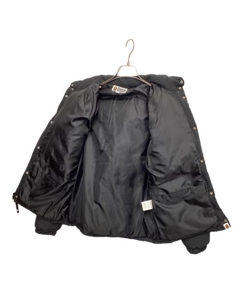 A BATHING APE（アベイシングエイプ）A BATHING APE (アベイシングエイプ) ダウンジャケット ブラック サイズ:Ｍの古着・服飾アイテム