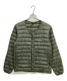 mont-bell（モンベル）の古着「ライトダウンジャケット スペリオダウン ラウンドネックジャケット」｜グリーン