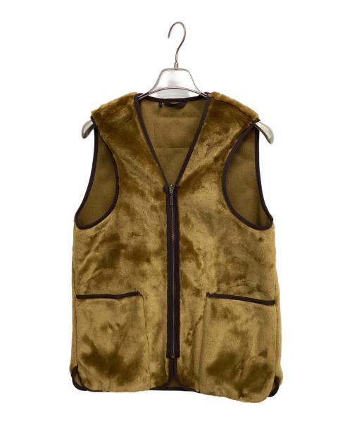 Barbour（バブアー）Barbour (バブアー) ファーライナーベスト ブラウン サイズ:38の古着・服飾アイテム