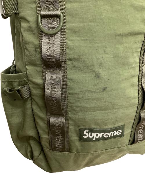 SUPREME（シュプリーム）Supreme (シュプリーム) リュック 20FW backpack グリーンの古着・服飾アイテム