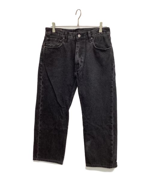 LEVI'S（リーバイス）LEVI'S (リーバイス) デニムパンツ 555 リラックスストレート ブラック サイズ:W32×L32の古着・服飾アイテム