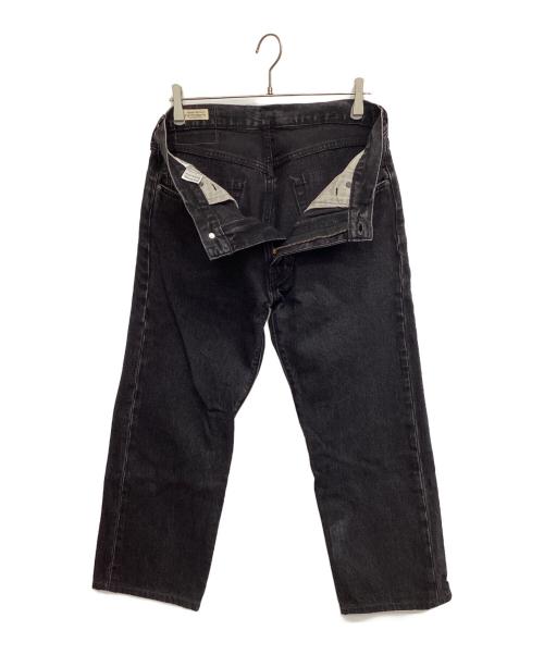 LEVI'S（リーバイス）LEVI'S (リーバイス) デニムパンツ 555 リラックスストレート ブラック サイズ:W32×L32の古着・服飾アイテム