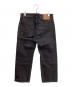 LEVI'S (リーバイス) デニムパンツ 555 リラックスストレート ブラック サイズ:W32×L32：7000円
