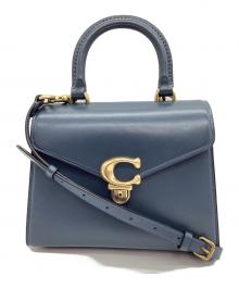 COACH（コーチ）の古着「2WAYバッグ」｜ブルー