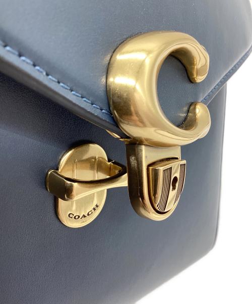 COACH（コーチ）COACH (コーチ) 2WAYバッグ ブルーの古着・服飾アイテム