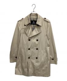 BURBERRY BLACK LABEL（バーバリーブラックレーベル）の古着「トレンチコート」｜ベージュ