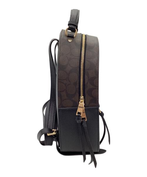 COACH（コーチ）COACH (コーチ) リュック ブラウン×ブラックの古着・服飾アイテム