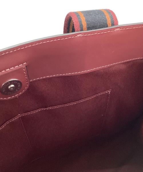 COACH（コーチ）COACH (コーチ) トートバッグ ラージ スミス トート・シグネチャー キャンバス  ブラウンの古着・服飾アイテム