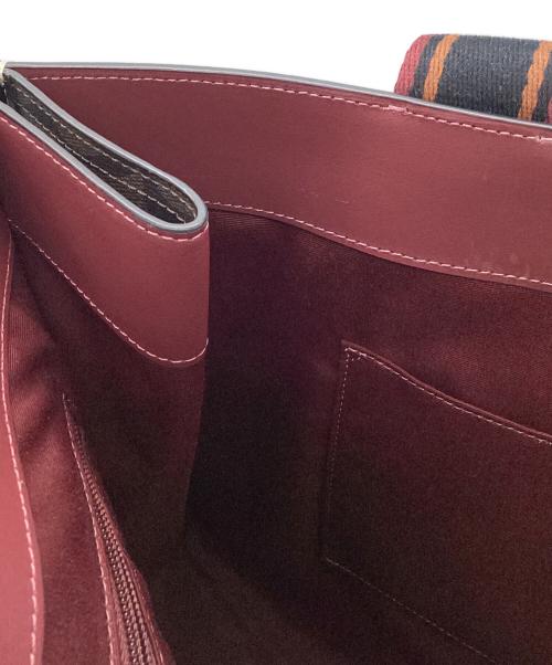 COACH（コーチ）COACH (コーチ) トートバッグ ラージ スミス トート・シグネチャー キャンバス  ブラウンの古着・服飾アイテム