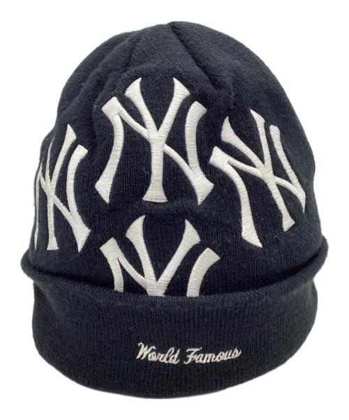 SUPREME（シュプリーム）Supreme (シュプリーム) New Era (ニューエラ) ニット帽　NewYork Yankees 21AW ブラックの古着・服飾アイテム
