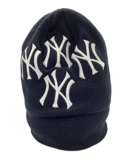 SUPREME（シュプリーム）Supreme (シュプリーム) New Era (ニューエラ) ニット帽　NewYork Yankees 21AW ブラックの古着・服飾アイテム