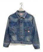 SECRET WORDSシークレット ワーズ）の古着「デニムジャケット VINTAGE WASH DENIM JACKET」｜インディゴ