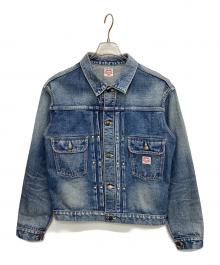 SECRET WORDS（シークレット ワーズ）の古着「デニムジャケット VINTAGE WASH DENIM JACKET」｜インディゴ
