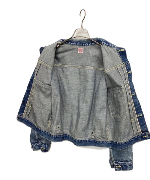 SECRET WORDS（シークレット ワーズ）SECRET WORDS (シークレット ワーズ) デニムジャケット VINTAGE WASH DENIM JACKET インディゴ サイズ:表記無しの古着・服飾アイテム