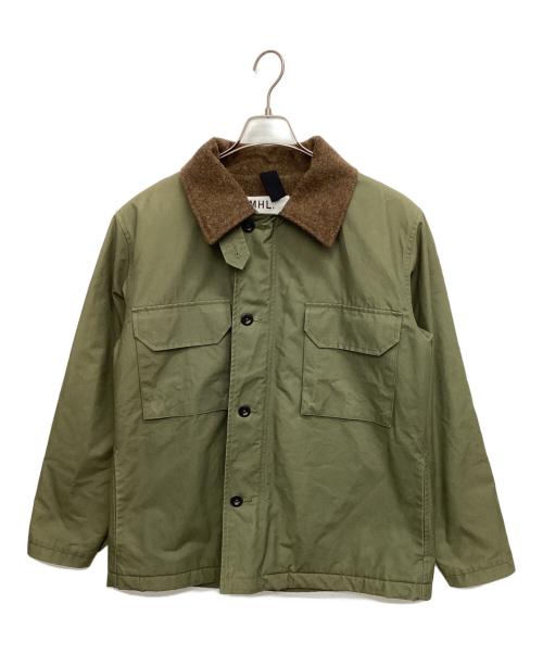 MHL（マーガレットハウエル）MHL (マーガレットハウエル) カバーオール グリーン サイズ:Ｍの古着・服飾アイテム