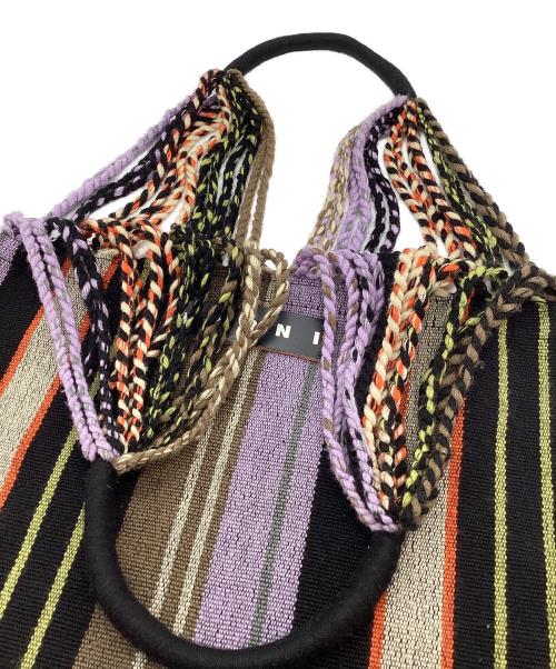 MARNI（マルニ）MARNI (マルニ) トートバッグ フラワーカフェ ハンモック パープルの古着・服飾アイテム