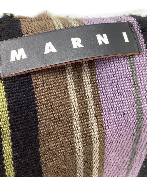 MARNI（マルニ）MARNI (マルニ) トートバッグ フラワーカフェ ハンモック パープルの古着・服飾アイテム