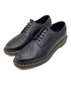 Dr.Martensドクターマーチン）の古着「イエローステッチブローグシューズ」｜ブラック