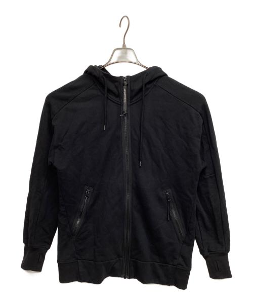 C.P COMPANY（シーピーカンパニー）C.P COMPANY (シーピーカンパニー) ゴーグルジップパーカー ブラック サイズ:Mの古着・服飾アイテム