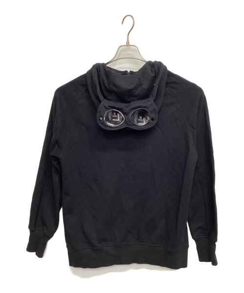 C.P COMPANY（シーピーカンパニー）C.P COMPANY (シーピーカンパニー) ゴーグルジップパーカー ブラック サイズ:Mの古着・服飾アイテム