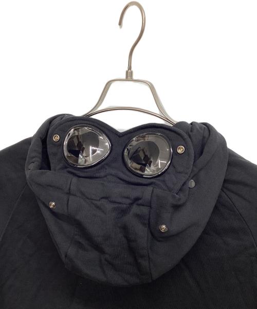 C.P COMPANY（シーピーカンパニー）C.P COMPANY (シーピーカンパニー) ゴーグルジップパーカー ブラック サイズ:Mの古着・服飾アイテム