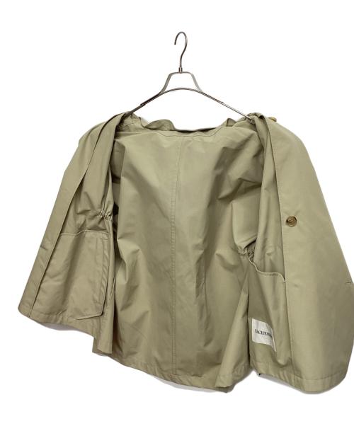 VACHEMENT（ヴァシュモン）VACHEMENT (ヴァシュモン) フーデッドコート グレージュ サイズ:Freeの古着・服飾アイテム