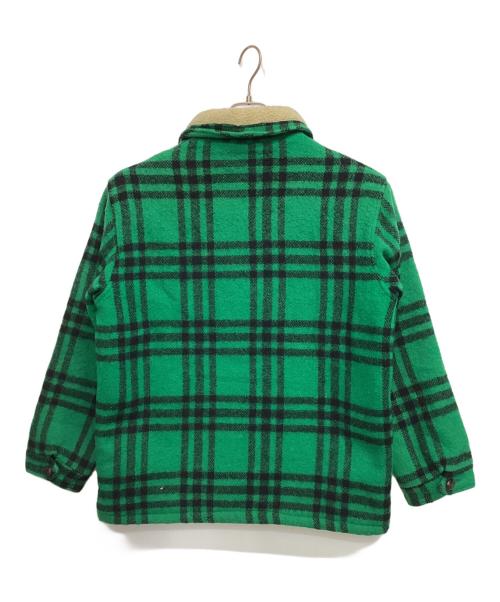 L.L.Bean（エルエルビーン）L.L.Bean (エルエルビーン) A-2フライトジャケット ブラック×グリーン サイズ:Ｍの古着・服飾アイテム