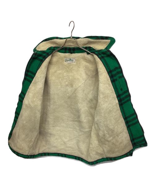 L.L.Bean（エルエルビーン）L.L.Bean (エルエルビーン) A-2フライトジャケット ブラック×グリーン サイズ:Ｍの古着・服飾アイテム