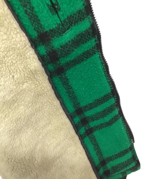 L.L.Bean（エルエルビーン）L.L.Bean (エルエルビーン) A-2フライトジャケット ブラック×グリーン サイズ:Ｍの古着・服飾アイテム