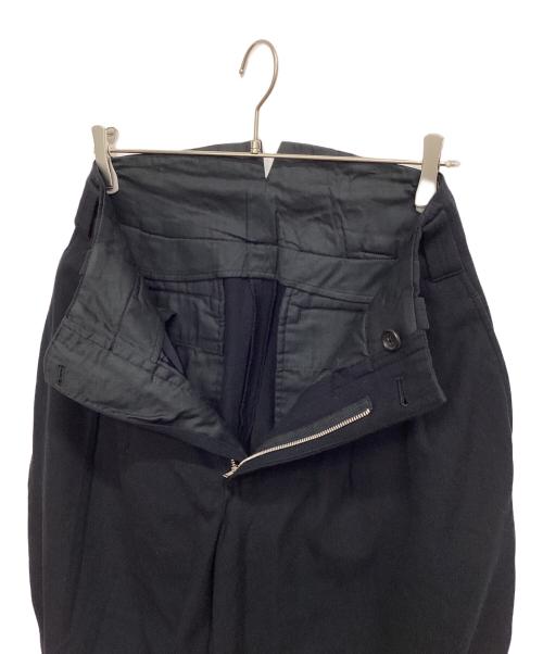 Yohji Yamamoto pour homme（ヨウジヤマモト プールオム）Yohji Yamamoto pour homme (ヨウジヤマモト プールオム) ギャバダックパンツ ブラック サイズ:Ｓの古着・服飾アイテム