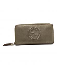 GUCCI（グッチ）の古着「長財布」｜ゴールド