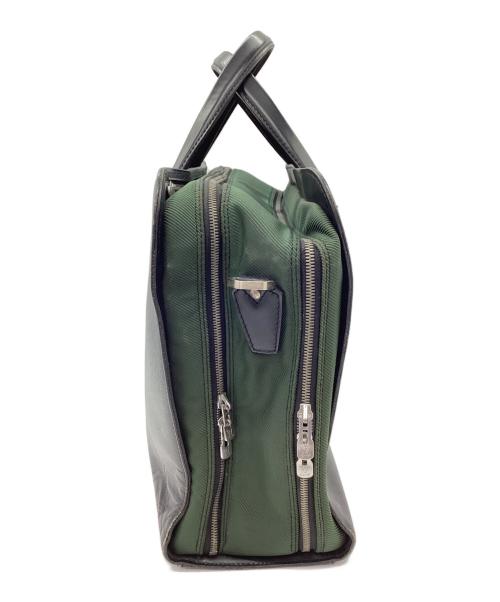 LOUIS VUITTON（ルイ ヴィトン）LOUIS VUITTON (ルイ ヴィトン) ブリーフケース ブラック×グリーンの古着・服飾アイテム