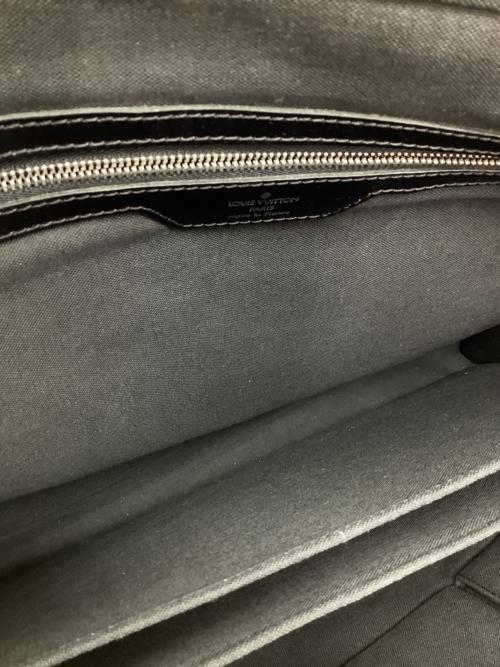 LOUIS VUITTON（ルイ ヴィトン）LOUIS VUITTON (ルイ ヴィトン) ブリーフケース ブラック×グリーンの古着・服飾アイテム