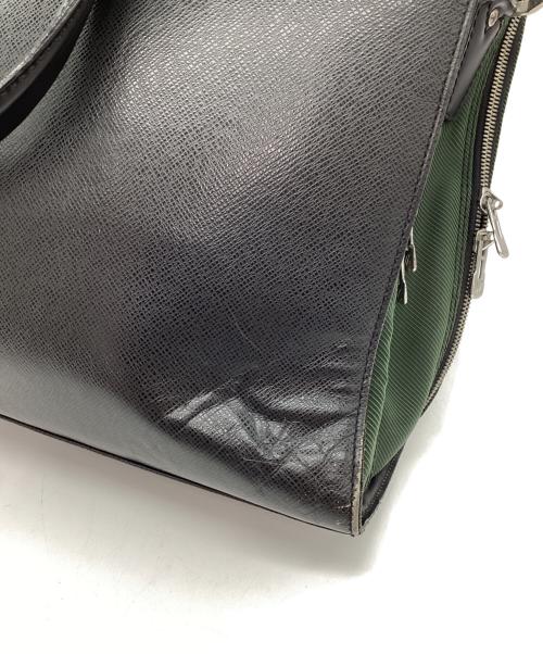 LOUIS VUITTON（ルイ ヴィトン）LOUIS VUITTON (ルイ ヴィトン) ブリーフケース ブラック×グリーンの古着・服飾アイテム