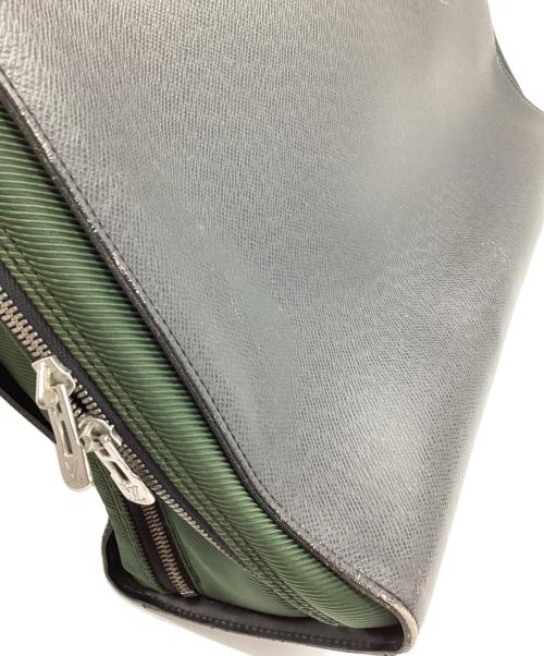 LOUIS VUITTON（ルイ ヴィトン）LOUIS VUITTON (ルイ ヴィトン) ブリーフケース ブラック×グリーンの古着・服飾アイテム